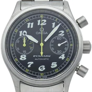 Omega Dynamic Chronograph 5240.50 38mm Stainless steel Black