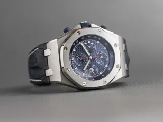 Audemars Piguet Royal Oak Offshore Perpetual Calendar 26209PT.OO.D305CR.01 42mm Platinum Blue