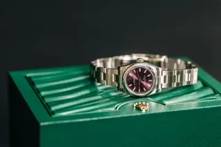 Rolex Oyster Perpetual 26 176200 26mm Stainless steel Purple