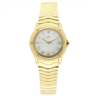 Ebel 1911 8087121 18k yellow gold White