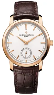 Vacheron Constantin Traditionnelle 82172/000R-9382 38mm Rose gold Silver