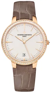 Vacheron Constantin Patrimony 85515/000R-9840 36.5mm Rose gold Silver