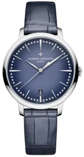 Vacheron Constantin Patrimony 4110U/000G-B906 White gold Blue