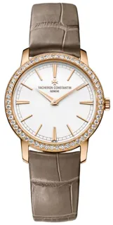 Vacheron Constantin Patrimony 81590/000R 9847 33mm Rose gold Silver