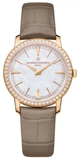 Vacheron Constantin Traditionnelle 1405T/000R-B636 33mm 18k rose gold White