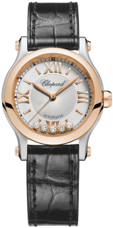 Chopard Happy Sport 278573-6013 Stainless steel and 18k rose gold Silver