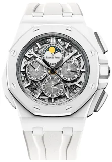 Audemars Piguet Royal Oak Offshore 26582CB.OO.A010CA.01 White ceramic Skeletonized