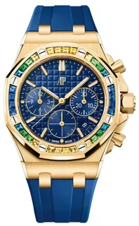 Audemars Piguet Royal Oak Offshore 26236BA.YY.D346CA.01 Yellow gold Blue