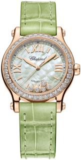 Chopard Happy Sport 274893-5016 Rose gold White