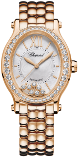 Chopard Happy Sport 275362-5005 29mm Rose gold Silver