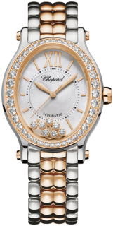 Chopard Happy Sport 278602-6004 Stainless steel and 18k rose gold Silver