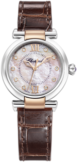 Chopard Imperiale 388563-6013 29mm Stainless steel and 18k rose gold White