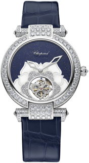 Chopard Imperiale 385389-1001 36mm White gold Blue