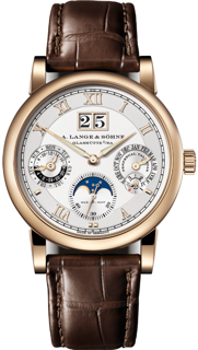 A. Lange & Söhne Langematik 310.050 E / LSLS3106AA 38.5mm 18-Carat Honeygold® Silver