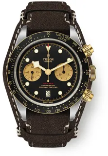 Tudor Black Bay Chrono M79363N-0002 41mm Stainless steel Black