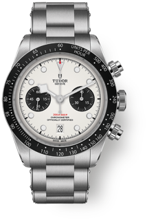 Tudor Black Bay Chrono M79360N-0002 41mm Stainless steel White