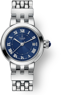 Tudor Clair de Rose M35200-0009 26mm Stainless steel Blue