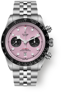 Tudor Black Bay Chrono M79360N-0019 41mm Stainless steel Pink