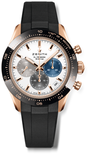 Zenith Chronomaster Sport 18.3100.3600/69.R951 41mm 18K Rose Gold$Black Ceramic White