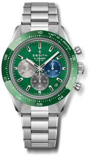 Zenith Chronomaster Sport 03.3119.3600/56.M3100 41mm Stainless steel Green