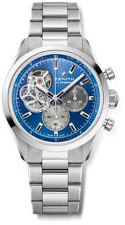 Zenith El Primero 03.3300.3604/51.M3300 39.5mm Stainless steel Blue