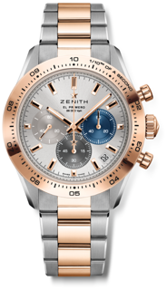 Zenith Chronomaster Sport 51.3100.3600/69.M3100 41mm Rose gold and Stainless steel Silver