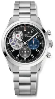 Zenith El Primero 03.3300.3604/21.M3300 Stainless steel Black