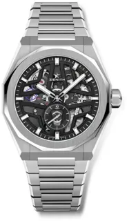 Zenith Defy 03.9300.3620/78.I001 Stainless steel Black