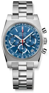 Zenith Revival 95.A3818.400/51.M3818 Titanium Blue