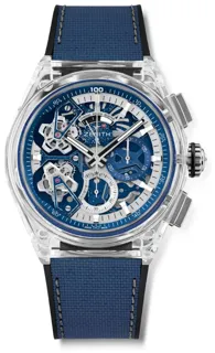 Zenith Defy Double Tourbillon 04.9000.9020/00.R92 Sapphire Blue