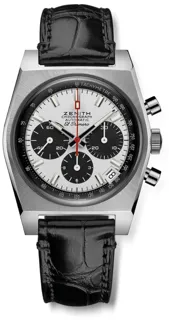 Zenith El Primero Chronomaster 03.A384.400/21.C815 37mm Stainless steel White