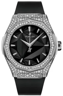 Hublot Classic Fusion 550.NS.1800.RX.1604.ORL19 40mm Polished Titanium Black