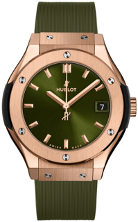 Hublot Classic Fusion 581.OX.8980.RX Yellow gold Green