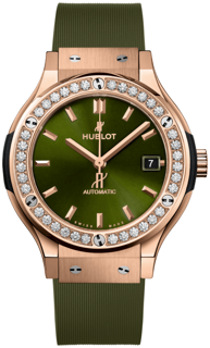 Hublot Classic Fusion 565.OX.8980.RX.1204 Yellow gold Green