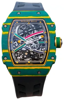 Richard Mille RM67-02 RM67-02 38.5mm Carbon fiber Skeletonized