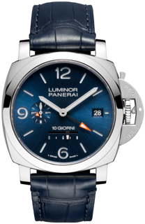 Panerai Radiomir PAM01482 Polished Stainless Steel Blue