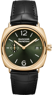 Panerai Radiomir PAM01437 Yellow gold Green