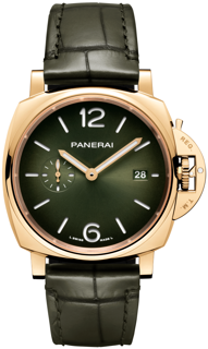 Panerai Luminor Due PAM01423 Yellow gold Green