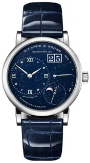 A. Lange & Söhne Little Lange 1 182.086 / LSLS1823AX White gold Blue