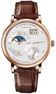 A. Lange & Söhne Grand Lange 1 Moon Phase 139.032 / LSLS1394AA 18k rose gold Silver