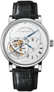 A. Lange & Söhne Richard Lange Tourbillon Pour le Mérite 760.026F / LSLS7603AC 42mm White gold Silver