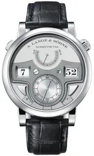 A. Lange & Söhne Zeitwerk 147.025F / LSLS1472AC 44mm Platinum Silver