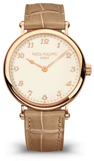 Patek Philippe Calatrava 7200R-001 Rose gold Silver