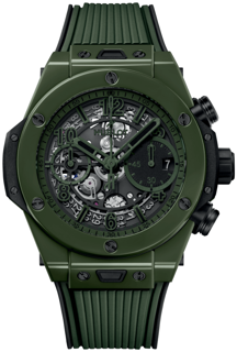 Hublot Big Bang 441.GX.5210.RX Polished Green Ceramic Skeletonized