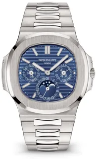 Patek Philippe Nautilus 5740/1G-001 White gold Blue