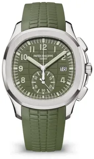 Patek Philippe Aquanaut 5968G-010 42mm White gold Green