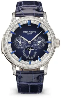 Patek Philippe Minute Repeater Perpetual Calendar 5374/300P-001 42mm Platinum Blue