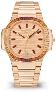 Patek Philippe Nautilus 7118/1300R-001 Rose gold Pink and Champagne