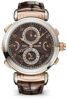 Patek Philippe GrandMaster Chime 6300GR-001 Rose gold and White gold Brown