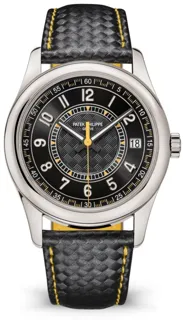 Patek Philippe Calatrava 6007G-001 White gold Black